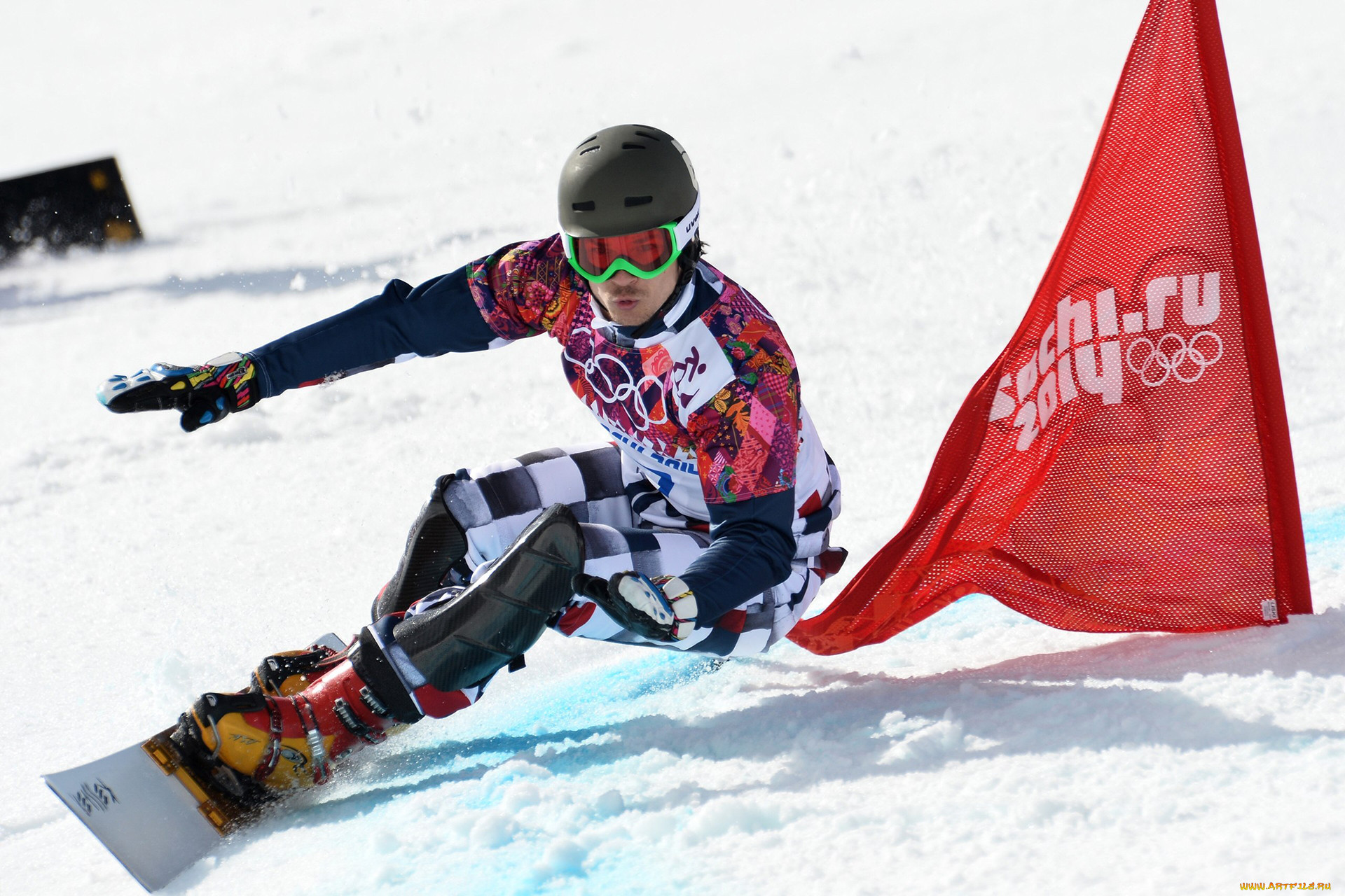 Сноуборд википедия. Сноуборд Sochi 2014. Заварзина Алена сноубординг Сочи.